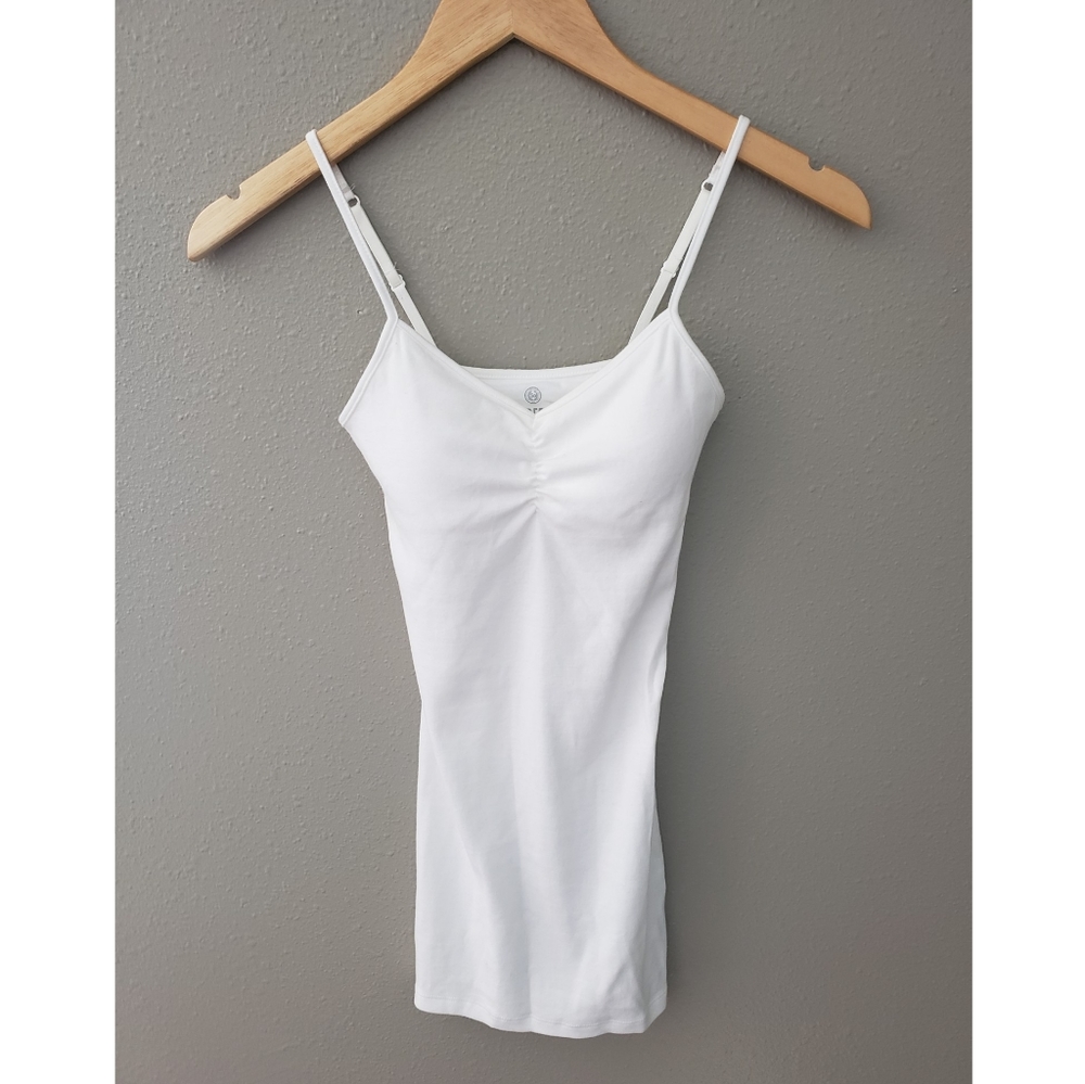 White tank top